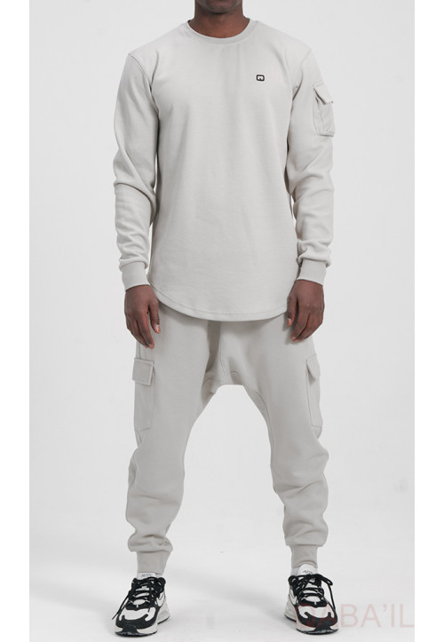 Ensemble Sniper Gris Clair...