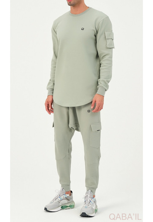 Ensemble Sniper Vert Amande... 2