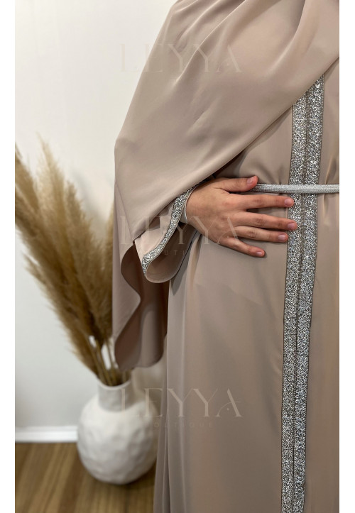 Abaya Sarah - beige 2