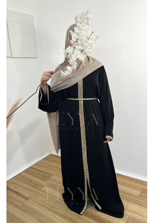 Abaya Sarah - noir