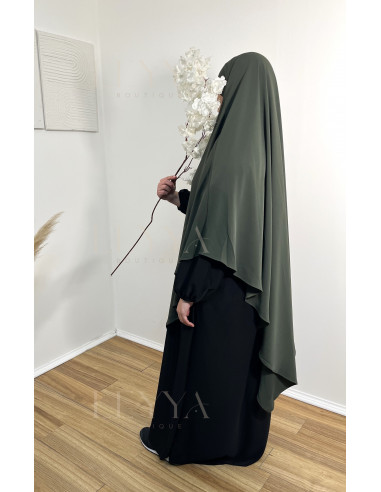 Khimar long - kaki