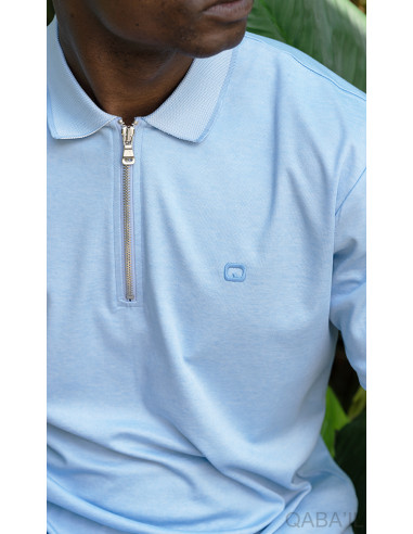 Polo Bleu Clair - Qaba'Il