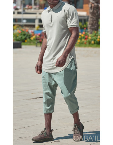 Polo Vert Clair - Qaba'Il