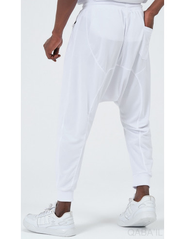 Sarouel Léger Blanc - Qaba'Il