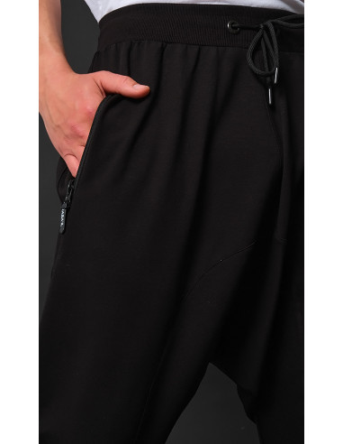 Sarouel Jogging Noir - Qaba'Il