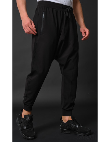 Sarouel Jogging Noir - Qaba'Il