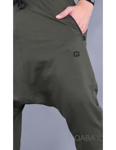 Sarouel Jogging Kaki - Qaba'Il