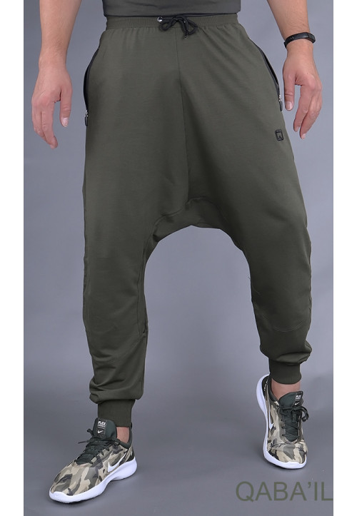 Sarouel Jogging Kaki - Qaba'Il