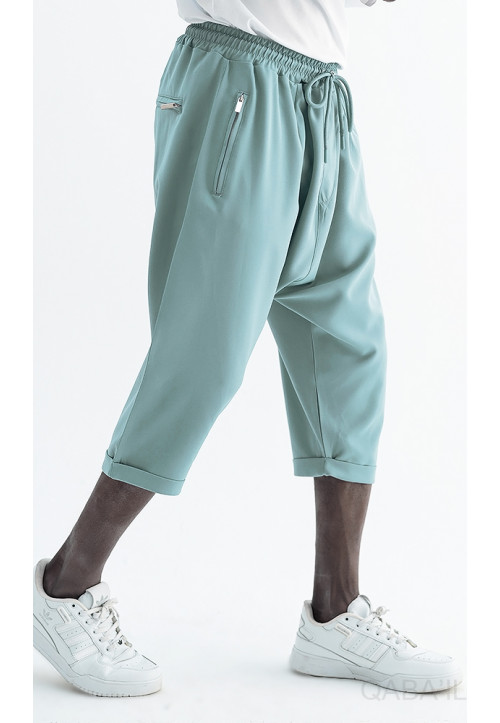 Bermuda Vert Amande - Qaba'Il