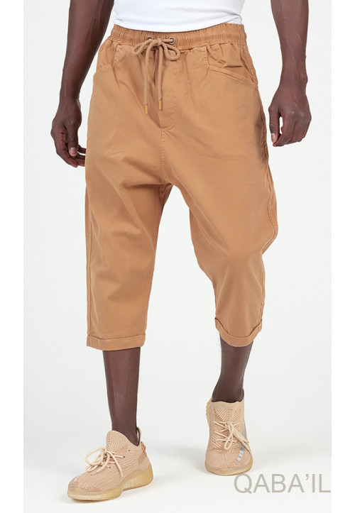 Pantacourt Coton Stretch...