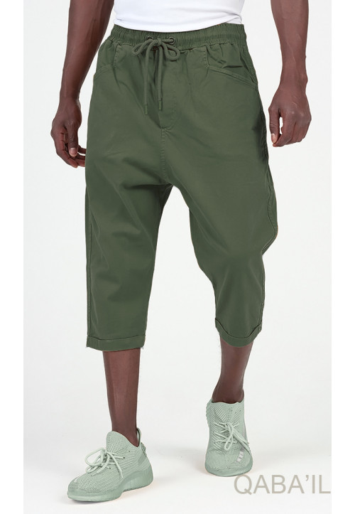 Pantacourt Coton Stretch...