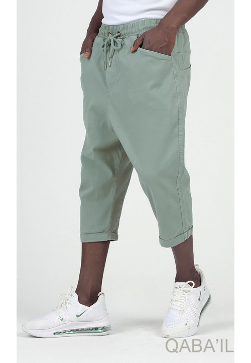 Pantacourt Coton Stretch...