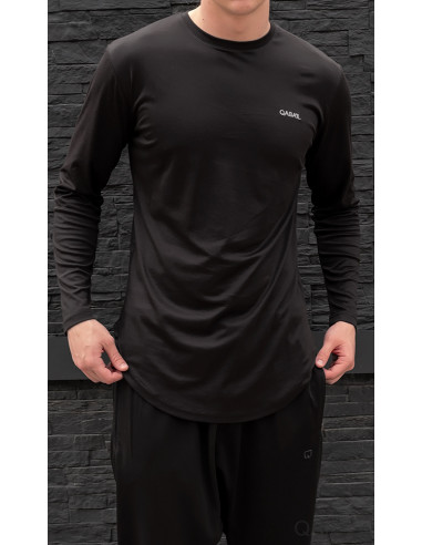 T-Shirt Manches Longues Noir - Qaba'Il