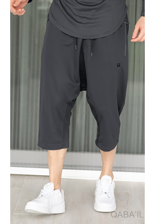 Pantacourt léger Gris Foncé...