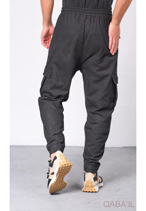 Cargo Flex Noir - Qaba'Il 2