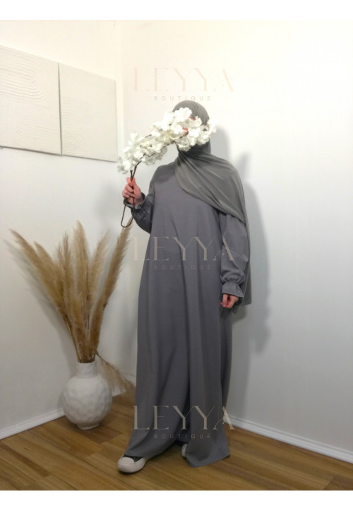 Abaya Assia - gris