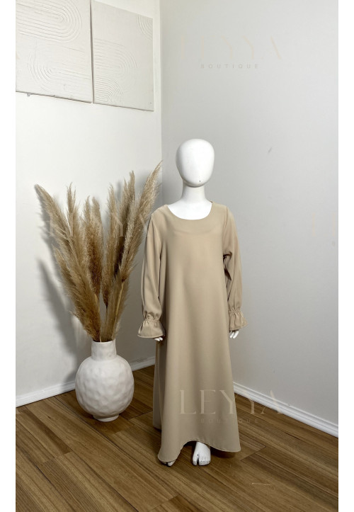 Robe fille - Beige