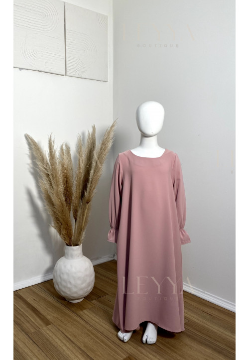 Robe fille - Rose clair
