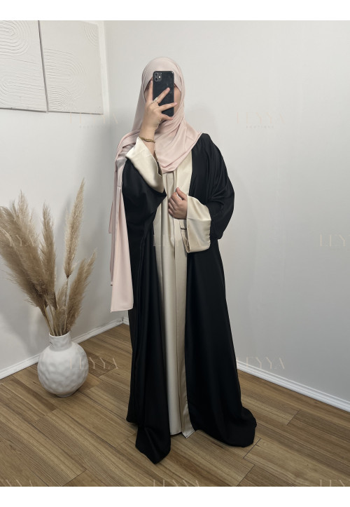 Ensemble Satiné Inaya - Noir