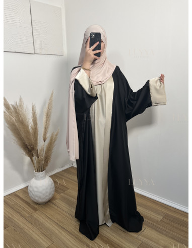 Ensemble Satiné Inaya - Noir