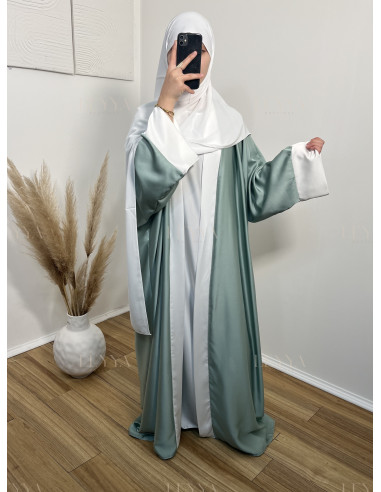 Ensemble Satiné Inaya - Turquoise