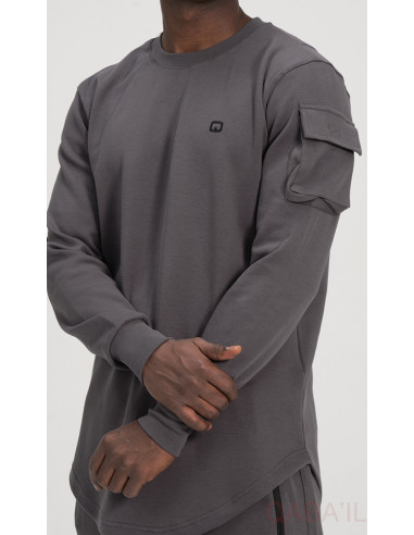 Ensemble Sniper Gris Anthracite -...